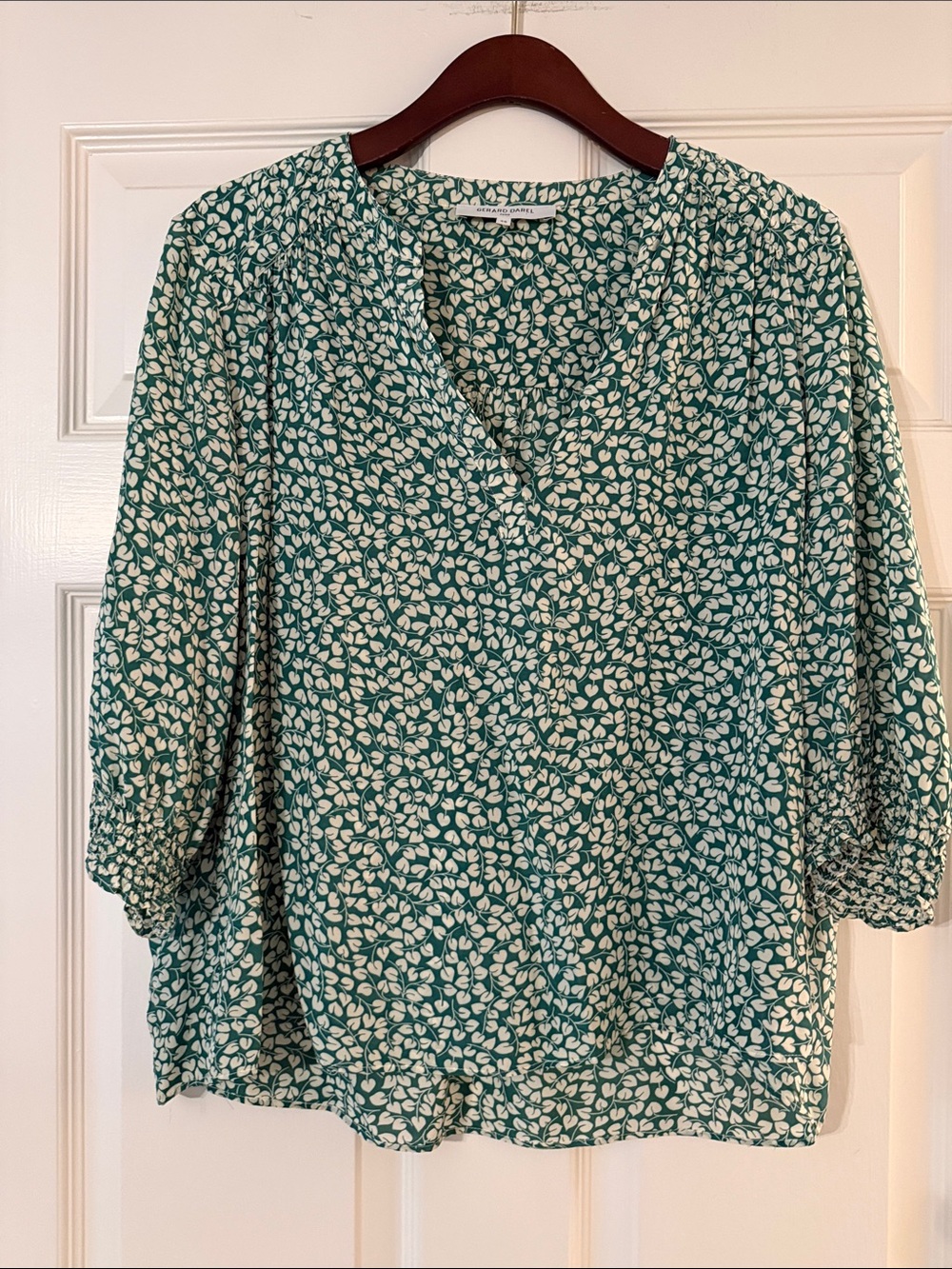 Gerard Darel leaf print top 46